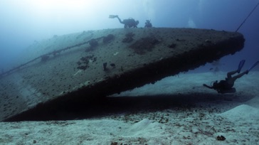 Bow of the Russian 354 Frigate